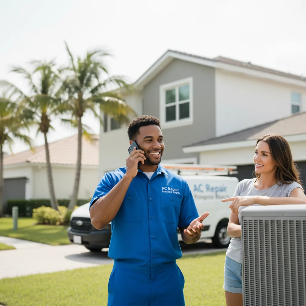 AC Repair Pompano Beach customer support in West Terre Haute